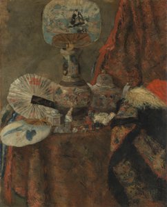 Martwa natura z chinoiseriami autorstwa James Ensor