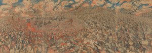 Kirasjerzy pod Waterloo autorstwa James Ensor