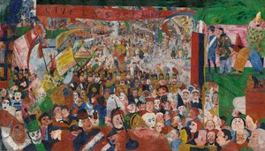 Wjazd Chrystusa do Brukseli w 1889, 1888.