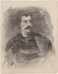 Malarz Alfred Stevens autorstwa James Ensor