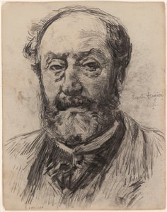 Dramaturg Emile Augier autorstwa James Ensor