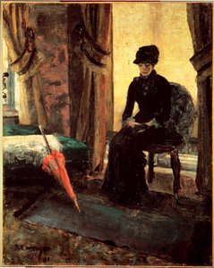 Ponura Dama autorstwa James Ensor