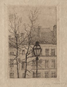 Latarnia uliczna autorstwa James Ensor