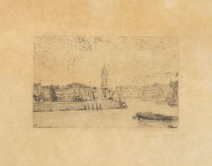 Widok na Ostendę od wschodu autorstwa James Ensor