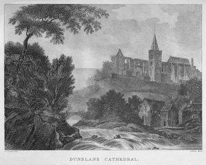 Katedra Dunblane, 1804 autorstwa James Fittler