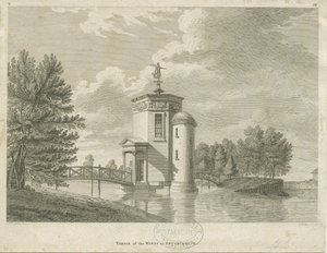 Shugborough - Świątynia Wiatrów: grawerowanie i [koniec XVIII wieku] (druk)