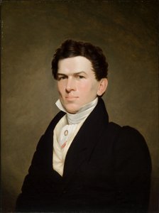 Portret Abrahama Garlanda Randalla z 1820 roku (olej na płótnie)
