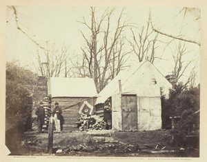 Rezydencja Głównego Kwatermistrza Trzeciego Korpusu Armii, Brandy Station autorstwa James Gardner