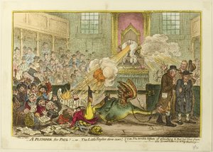 Plumper dla Paula autorstwa James Gillray