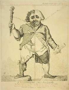 A Right Honourable alias a Sans Coulotte, opublikowane przez S.Fores, 1802