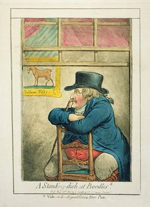 A Standing-dish at Boodles, wydana przez Hannah Humphrey, 1800 autorstwa James Gillray