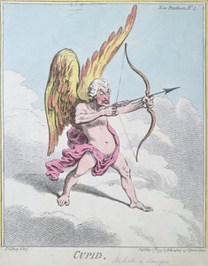 Kupidyn, wydany przez Hannah Humphrey w 1799 (akwaforta ręcznie kolorowana)