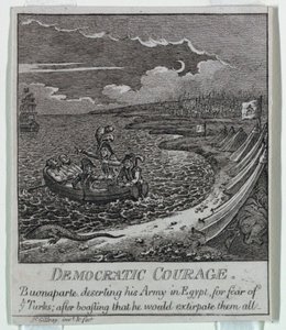 „Demokracja, czyli szkic autorstwa James Gillray