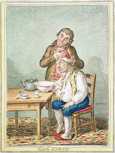 Gentle Emetic, opublikowane przez Hannah Humphrey, 1804.