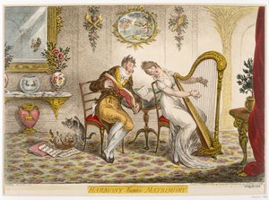 „Harmonia przed małżeństwem”, opublikowana w 1805 r.