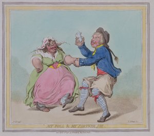My Sonda i My Partner Joe, grawerowane przez T. Adams, wyd. autorstwa Hannah Humphrey, 1796