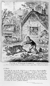 Płyta 1, z „Życia Williama Cobbetta”, napisane przez niego samego, wyd. przez H. Humphreya, 1809
