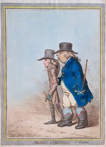 Pilady i Orestes, wyd. autorstwa Hannah Humphrey, 1797