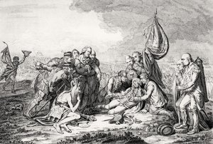 Śmierć Wielkiego Wilka, wyd. przez H. Humphrey, 1795 (patrz także 119752, 124902 i 153197) autorstwa James Gillray