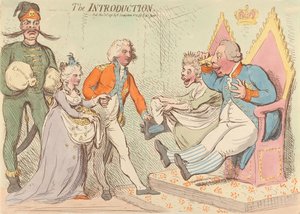 Wprowadzenie autorstwa James Gillray
