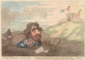 Bagno Rozpaczy----; Zob. – Postępy Patriotów autorstwa James Gillray
