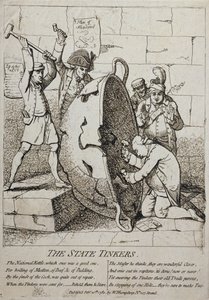 The State Tinkers, wydane przez Williama Humphreya w 1780 r.