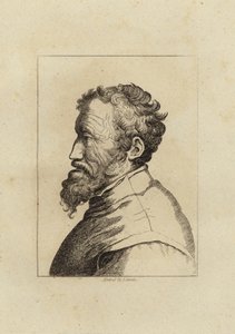 Michał Anioł autorstwa James Girtin