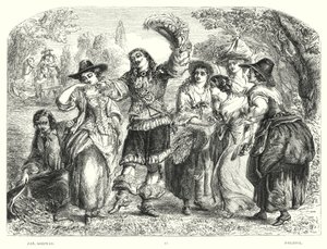 Childe Harold Lorda Byrona, Canto I, strofa 9 (grawerowanie)