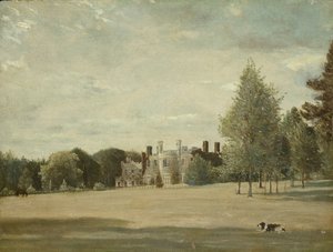Lasy, Emsworth, Hampshire, ok. 1850 autorstwa James Gubbins Archer-Burton