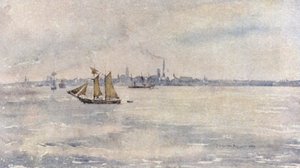 Birkenhead z rzeki autorstwa James Hamilton Hay