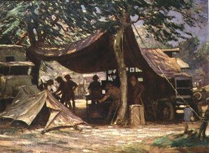 Warsztat naprawczy transportu samochodowego, Republika Południowej Afryki autorstwa James Hamilton Mackenzie