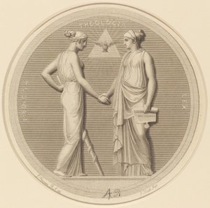 Medycyna - Teologia - Prawo autorstwa James Heath after John Flaxman