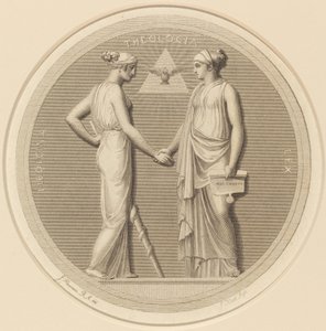 Medycyna - Teologia - Prawo autorstwa James Heath after John Flaxman