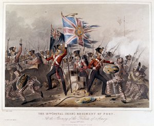 18. (Królewsko Irlandzki) Pułk Piechoty. Podczas szturmu na Amoy autorstwa James Henry Lynch