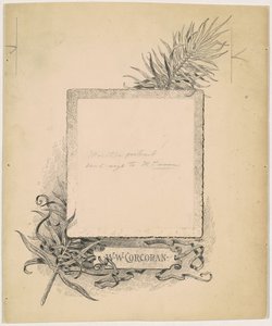 Frontyspis, Portret W.W. Corcorana autorstwa James Henry Moser