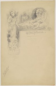 Studium do „Rzeźby” autorstwa James Henry Moser