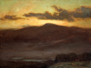 Zachód słońca, góra McIntyre, 1907.