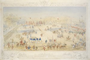 Widok ogólny list (ołówek, wc i kolor nadwozia na papierze) autorstwa James Henry Nixon