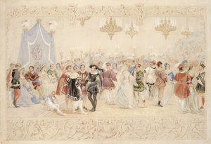 Kula (ołówek, wc i kolor ciała na papierze) autorstwa James Henry Nixon