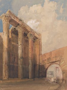 Świątynia Marsa Ultora, Rzym, 1840-45.