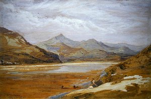 Traeth Mawr, Marioneth, Północna Walia autorstwa James Holland