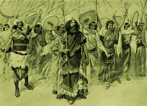 Uroczystości ku czci Dawida, Tissot – Biblia