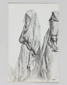 Droga na Górze Oliwnej, ilustracja z Życia naszego Pana Jezusa Chrystusa autorstwa James Jacques Joseph Tissot