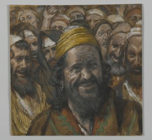 Barrabbas, ilustracja z Życia Pana naszego Jezusa Chrystusa, 1886-94 (wc nad grafitem na papierze)