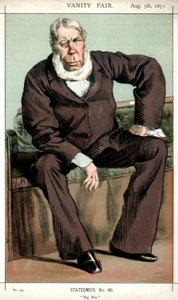 Big Ben George Bentinck, brytyjski polityk, 1871. autorstwa James Jacques Joseph Tissot