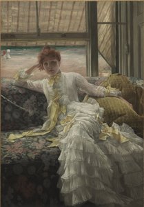Bord de mer Seaside, 1878 autorstwa James Jacques Joseph Tissot