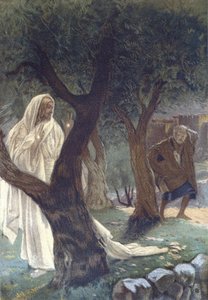 Chrystus ukazujący się św. Piotrowi – Chrystus ukazujący się św. (1836-1902) autorstwa James Jacques Joseph Tissot