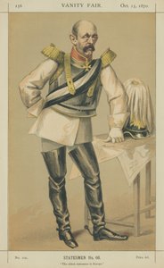 Hrabia von Bismarck-Schönausen autorstwa James Jacques Joseph Tissot