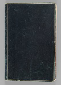 Okładka albumu Szkice do Życia Pana Naszego Jezusa Chrystusa, koniec lat osiemdziesiątych XIX wieku (oprawa skórzana, grafit i wash na papierze) autorstwa James Jacques Joseph Tissot