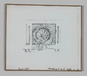 Ornament judaistyczny, ilustracja z Życia Pana naszego Jezusa Chrystusa (tusz na papierze) autorstwa James Jacques Joseph Tissot